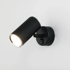 Изображение Настенный поворотный светильник Rutero GU10 SW MRL 1003 черный