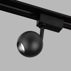 Изображение Трековый однофазный светильник Basic System Ball черный 8W 4200K LTB76