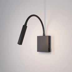 Изображение Светильник настенный регулируемый светодиодный KNOB 40118/LED черный