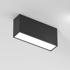 Изображение Светильник потолочный светодиодный Block 10W 4000K черный 25109/LED