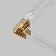 Изображение Brass Line Коннектор угловой для накладного шинопровода латунь 85224/00