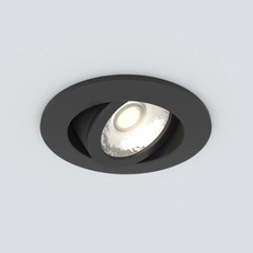Изображение Встраиваемый точечный светильник Visio R 5W 4200K черный 15272/LED
