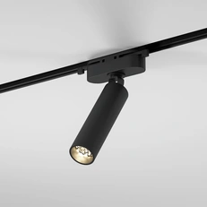 Изображение Трековый однофазный светильник 6W 4000K Pika Basic System черный 85110/01