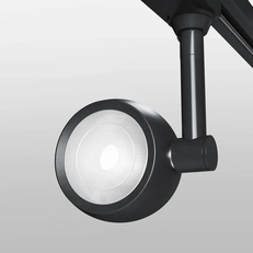 Изображение Трековый поворотный светильник 12W 4200K Orio Basic System черный LTB48
