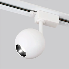 Изображение Трековый однофазный светильник Basic System Ball белый 12W 4200K LTB77